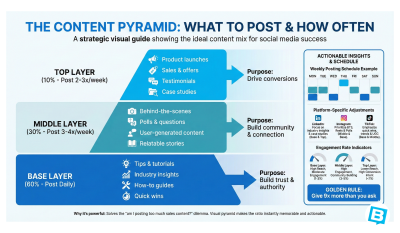 The Content Pyramid: What to Post & How Often